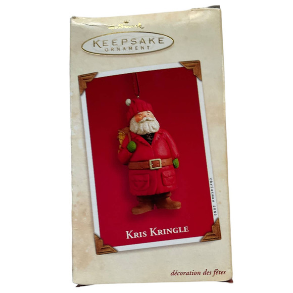 Hallmark Keepsake Ornament Kris Kringle Santa 2003 - Picture 1 of 6